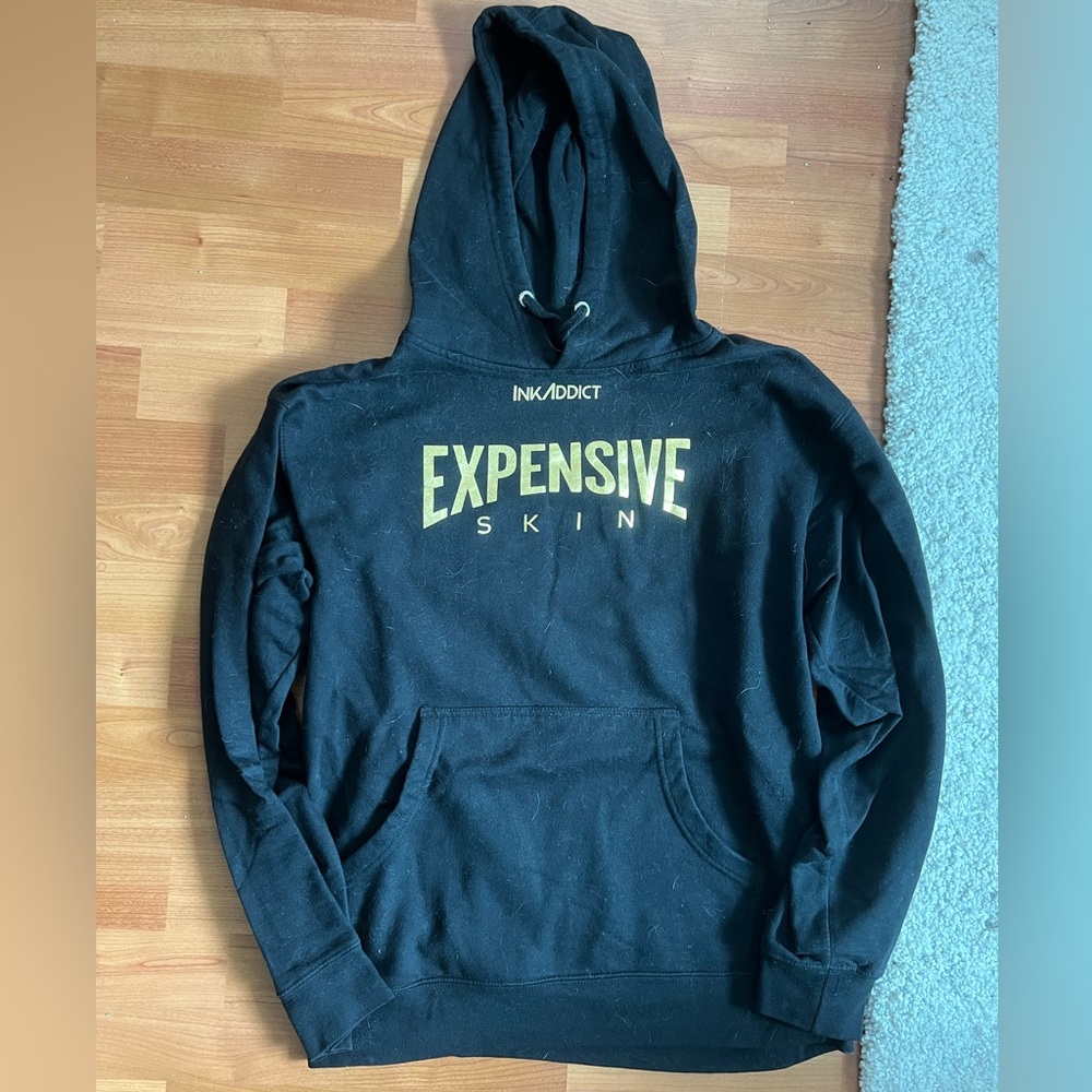 InkAddict Expensive Skin Hoodie Size Medium